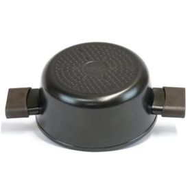 Neoflam Nobless Cam Kapaklı 20x8 cm Alüminyum Derin Tencere
