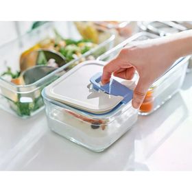 Neoflam Perfect Seal Kare Cam 350 ml Saklama Kabı