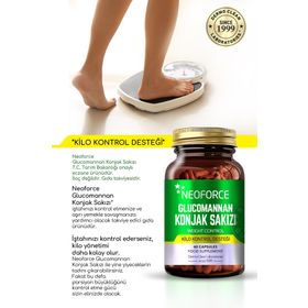 Neoforce Glucomannan Konjak Sakızı 60 Kapsül