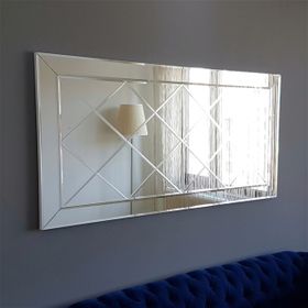 Neostill A306Y Baklava Desen 130x65 cm Ayna