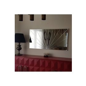Neostill A307-Y Güneş Desenli Dekoratif Duvar Salon Konsol Ayna
