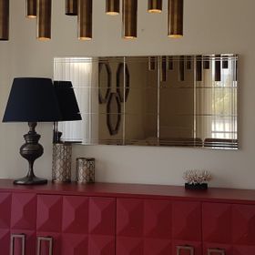 Neostill A308Y Bronz Dekoratif 130x62 cm Ayna