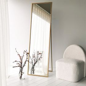 Neostill Cool Gold Metal 170x50 cm Ayna