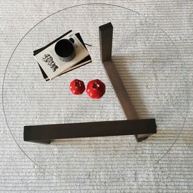Neostill S300 Yuvarlak Cam Orta Sehpa