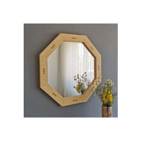 Neostill SA608 Ahşap Ve Pirinç Dekoratif Ayna