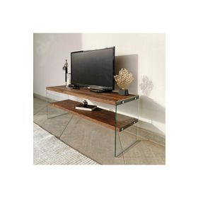 Neostill Tv 103 Ahşap Tv Sehpası Woodn Glass