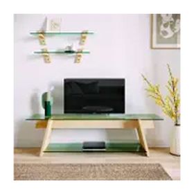 Neostill TV203 Masif Wood'n Glass Tv Sehpası