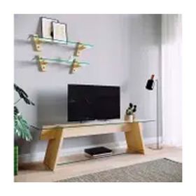 Neostill TV204 Masif Wood'n Glass Tv Sehpası