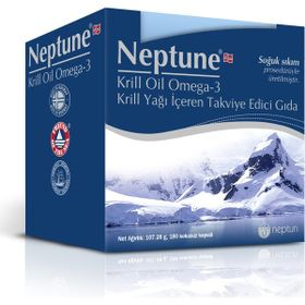 Neptune Krill Oil Omega 3 180 Kapsül Balık Yağı