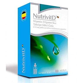 Neptune NutrivitD Vitamin D 20 ml Damla