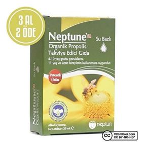 Neptune Su Bazlı Propolis 20 ml Damla