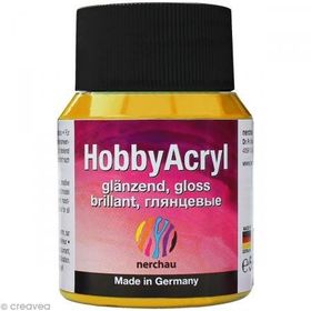 Nerchau Hobby Glossy Altın Metalik 59 ml Akrilik Boya