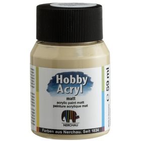 Nerchau Matt Bambu Sarı 59 ml Hobby Akrilik