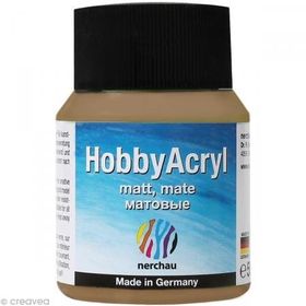 Nerchau Matt Gümüş Bronz 59 ml Hobby Akrilik