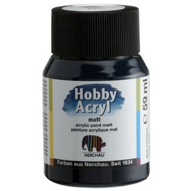 Nerchau Matt Indigo 59 ml Hobby Akrilik