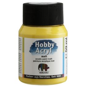 Nerchau Matt Orta Sarı 59 ml Hobby Akrilik