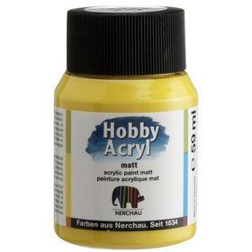 Nerchau Matt Orta Sarı 59 ml Hobby Akrilik