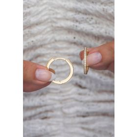 Nereze 925 Ayar 20 mm Tamtur Halka Kadın Gümüş Küpe