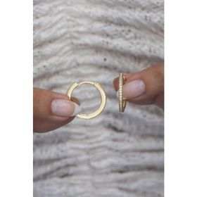 Nereze 925 Ayar 20 mm Tamtur Halka Kadın Gümüş Küpe