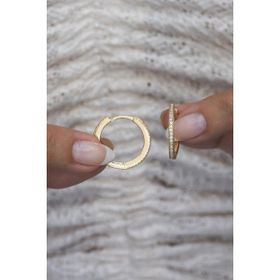 Nereze 925 Ayar 20 mm Tamtur Halka Kadın Gümüş Küpe