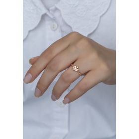 Nereze 925 Ayar Ayarlanabilir Sade Kartanesi Gümüş Yüzük