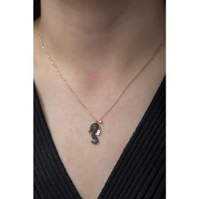 Nereze 925 Ayar Deniz Atı Kadın Gümüş Kolye