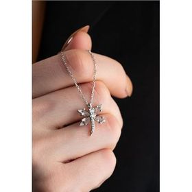 Nereze 925 Ayar Gümüş Zultanite Taşlı Yusufcuk Model Şans Kolye