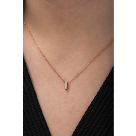 Nereze 925 Ayar Harf Boyutlu I Harfi Kadın Gümüş Kolye