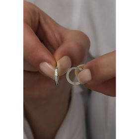Nereze 925 Ayar Minik 15 mm Halka Kadın Gümüş Küpe