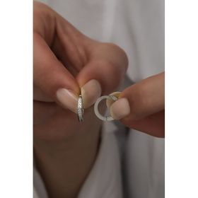 Nereze 925 Ayar Minik 15 mm Halka Kadın Gümüş Küpe