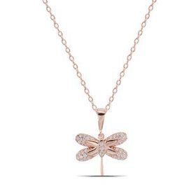 Nereze 925 Ayar Rose Yusufcuk Kadın Gümüş Kolye