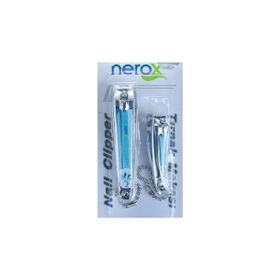 Nerox Renkli 2'li Set Büyük ve Küçük Tırnak Makası