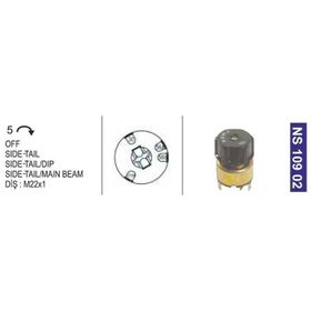 Nesan NS10902 Kornalı Far Anahtarı