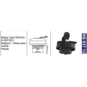 Nesan NS83712 Depo Kapağı