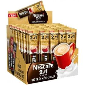 Nescafe 10 gr 2'si 1 Arada Sütlü Köpüklü Kahve