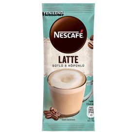 Nescafe 14.5 gr Latte Sütlü ve Köpüklü Çözünebilir Kahve Karışımı (9 adet)
