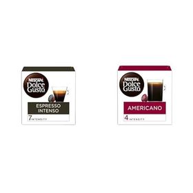 Nescafe 16'lı Dolce Gusto Espresso Intenso + 16'lı Dolce Gusto Americano Kapsül Kahve