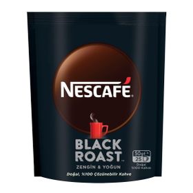 Nescafe 50 gr Black Roast Zengin Ve Yoğun Granül Kahve