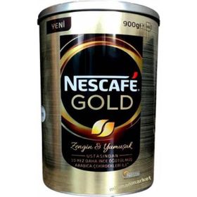Nescafe Gold Teneke Kutu 900 gr Signature Çözünebilir Kahve