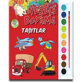 Neşeli Boyama Taşıtlar Kolektif Parıltı Yayınları