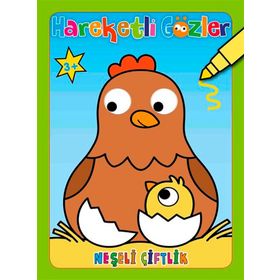 Neşeli Çiftlik - Hareketli Gözler - Parıltı Yayınları