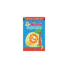 Neşeli Hayvanlar - Şirin Boyama Serisi - Koloni Çocuk Yayınları