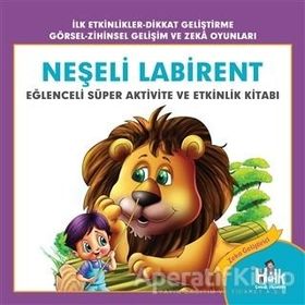 Neşeli Labirent-Eğlenceli Süper Aktivite ve Etkinlik Kitabı-Ferhat Çınar