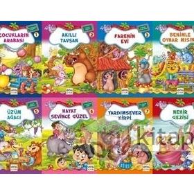 Neşeli Orman Hikayeler Dizisi - 8 Kitap Takım - Bestami Yazgan