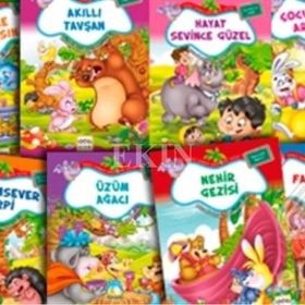 Neşeli Orman Hikayeler Dizisi - 8 Kitap Takım - Bestami Yazgan