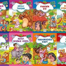 Neşeli Orman Hikayeler Dizisi - 8 Kitap Takım - Bestami Yazgan