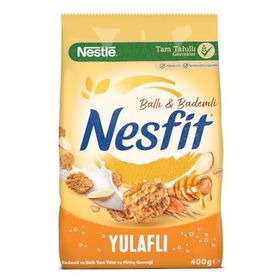 Nesfit 400 gr Ballı Bademli Mısır Gevreği