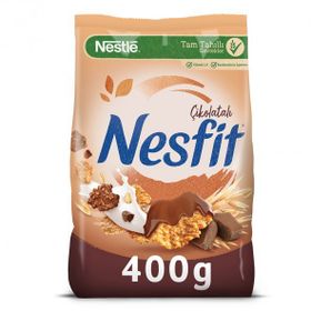 Nesfit 400 gr Çikolatalı Tam Tahıl ve Pirinç Gevreği