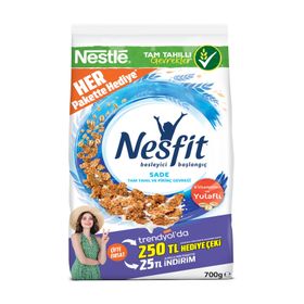 Nesfit 700 gr Tam Buğday ve Pirinç Gevreği
