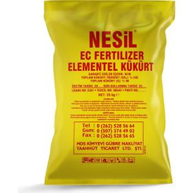 Nesil Elementel 25 kg Toz Kükürt